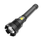 LED oppladbar taktisk laserlommelykt
