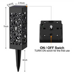 Solar Powered Waterproof Vintage Garden Light
