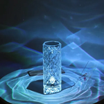 LED krystall bordlampe